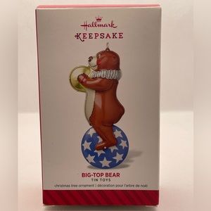 Hallmark keepsake ornament- “Big-Top Bear”